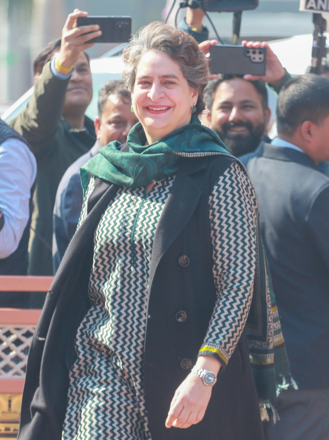 Priyanka Gandhi Begins Assam Visit for Election Screening