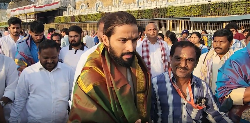 Rajat Patidar and Jitesh Sharma Visit Tirumala Temple Ahead of CSK Match