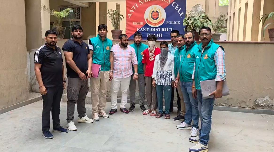 Ganja Trafficking Crackdown in Delhi's Shashi Garden