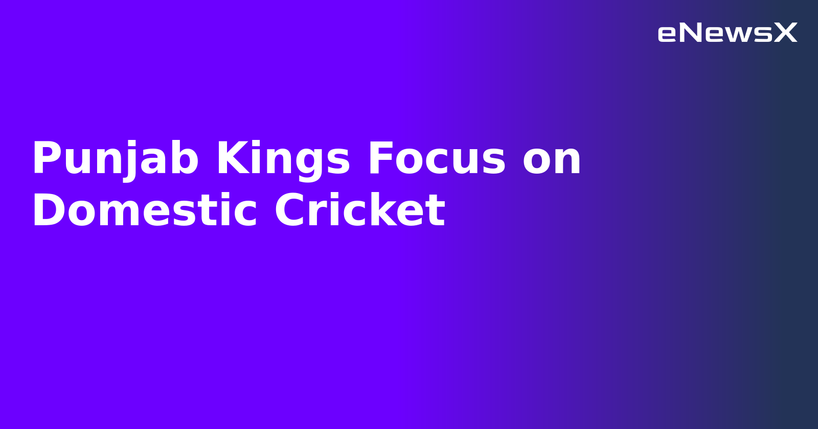 Punjab Kings Focus on Domestic Cricket.webp
