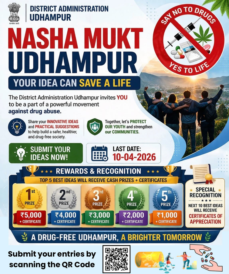 Nasha Mukt Udhampur: Citizens Invited to Share Anti-Drug Ideas.webp