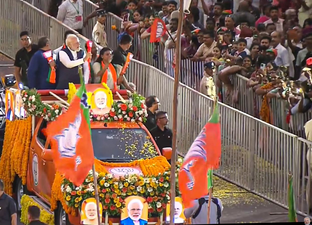 BJP Intensifies Kerala Campaign with Prime Minister's Roadshow.webp BJP Intensifies Kerala Campaign with Prime Minister's Roadshow.webp