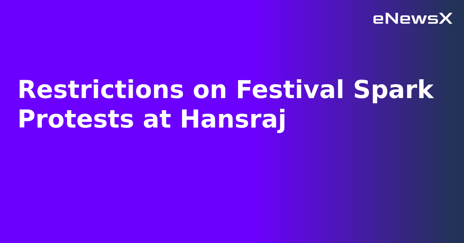 Restrictions on Festival Spark Protests at Hansraj.webp