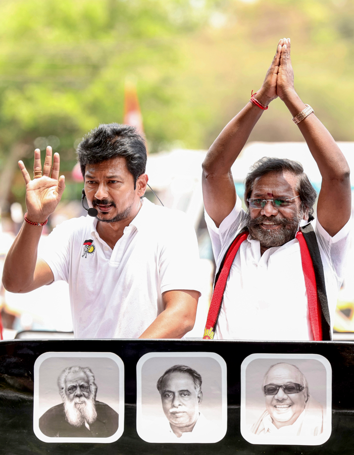 Udhayanidhi Stalin: DMK Seeks Decisive Victory Over 'Delhi Team'.webp Udhayanidhi Stalin: DMK Seeks Decisive Victory Over 'Delhi Team'.webp