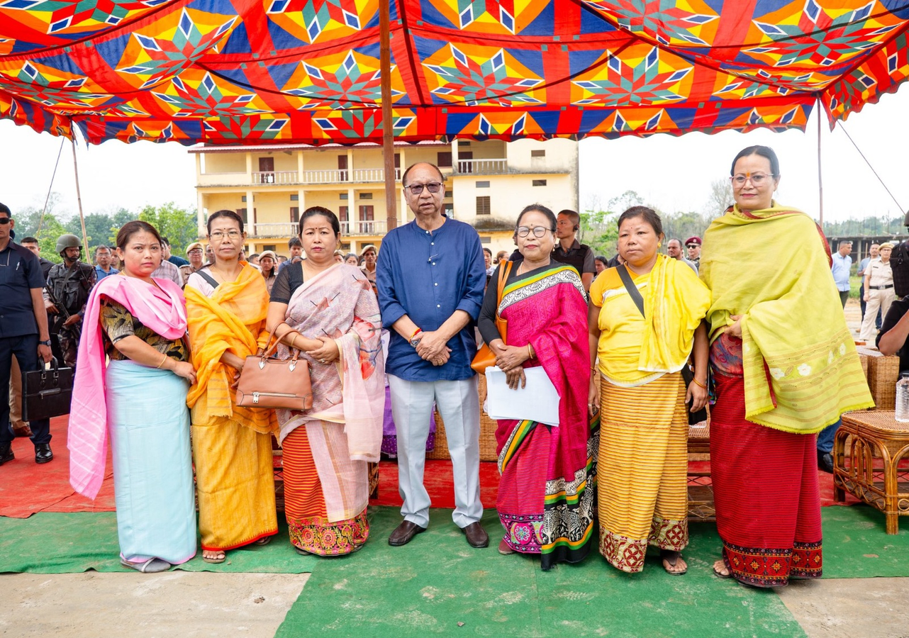 Manipur CM Visits Jiribam, Announces Development Plans