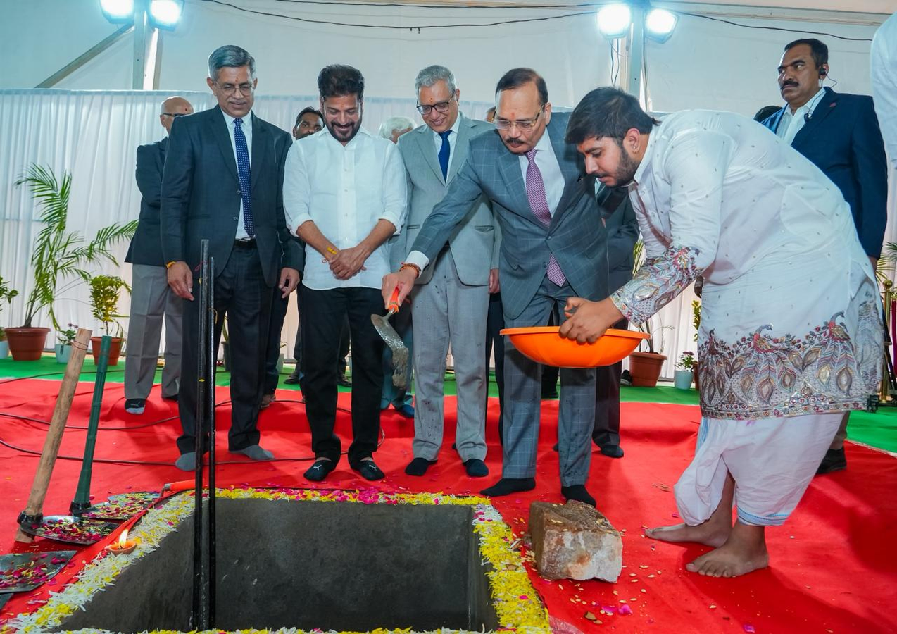 Foundation Stone Laid for Telangana HC Zone-II: A Step Towards Institutional Self-Sufficiency