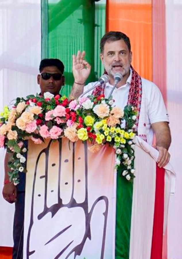 Assam Election: Gandhi Criticizes Sarma, Echoing Zubeen Garg's Message.webp Assam Election: Gandhi Criticizes Sarma, Echoing Zubeen Garg's Message.webp