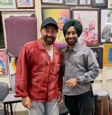 Satinder Sartaaj and Sunny Deol Share a ‘Soothing’ Encounter.webp