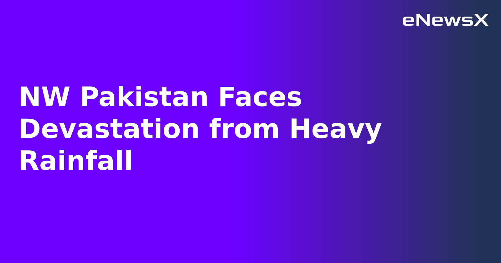 NW Pakistan Faces Devastation from Heavy Rainfall.webp