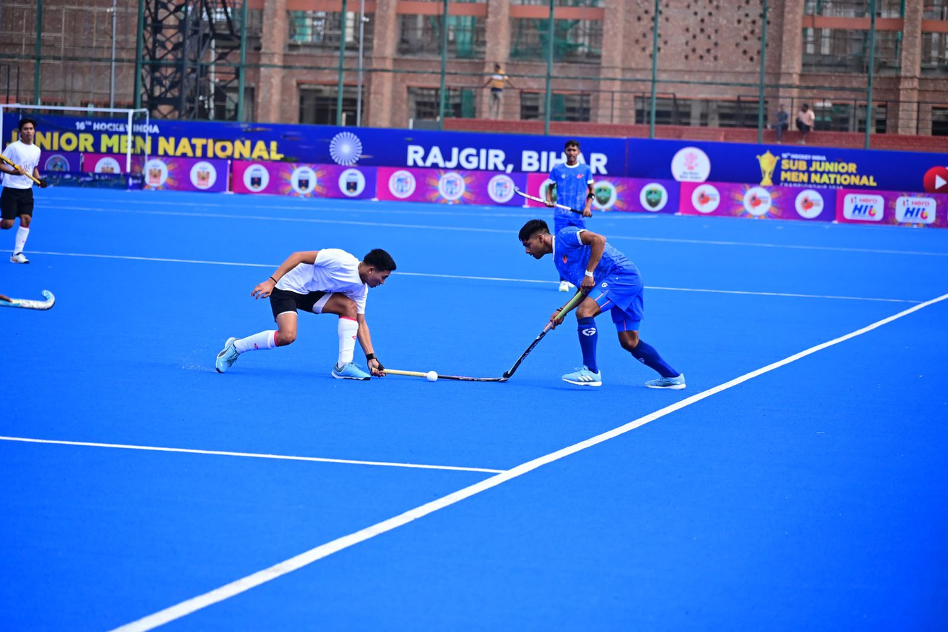 Hockey India Sub Junior: Punjab, Jharkhand, UP, MP, Bengal, and AP Dominate.webp Hockey India Sub Junior: Punjab, Jharkhand, UP, MP, Bengal, and AP Dominate.webp
