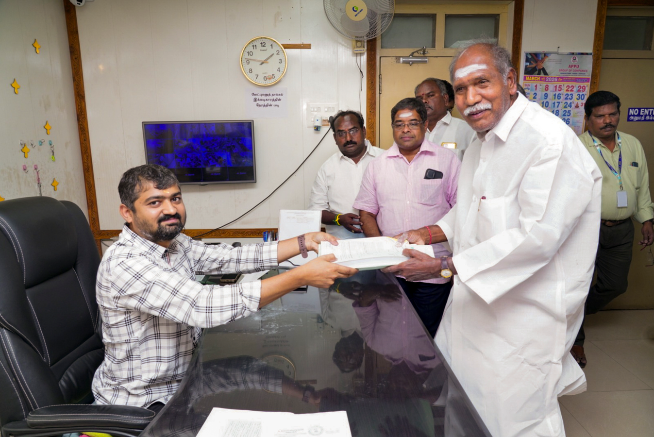 Appa Paithiyam’s Influence: Meeting CM Rangasamy in Puducherry.webp