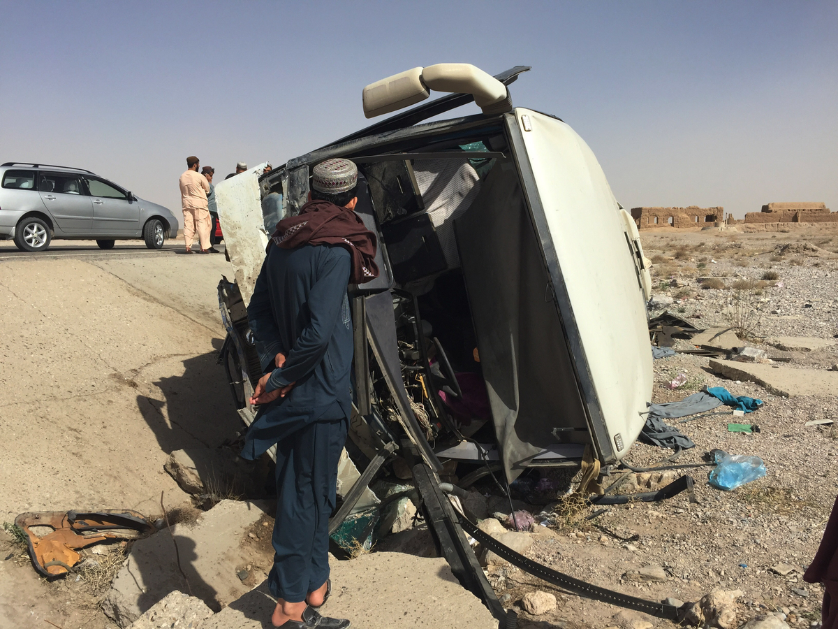 Fatal Collision in Northern Afghanistan Claims Five Lives.webp