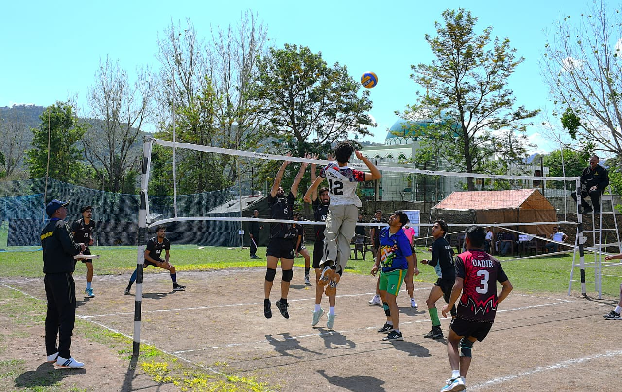 Rajouri Day Preparations: Army Organizes Volleyball Competition.webp