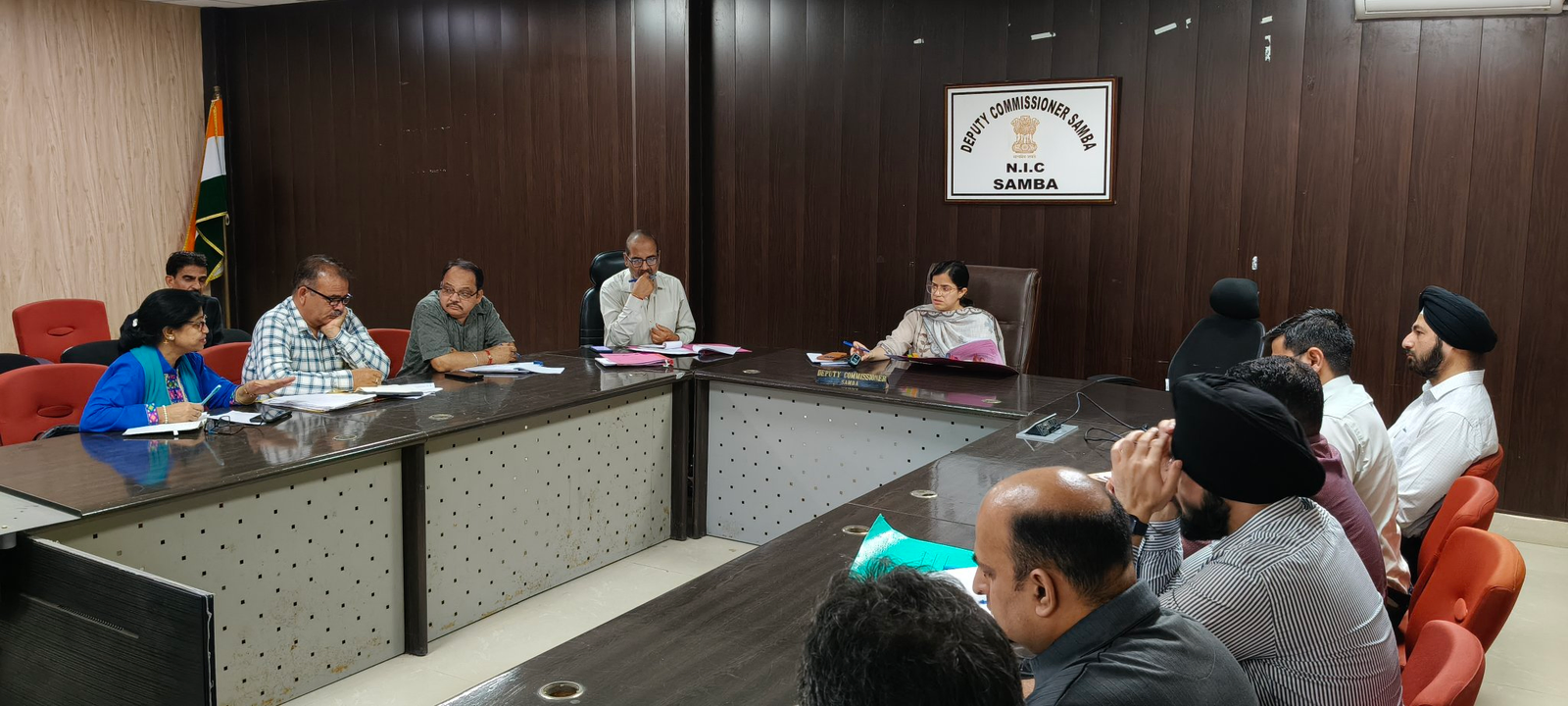 Samba District Focuses on Programme-II Implementation and Convergence.webp