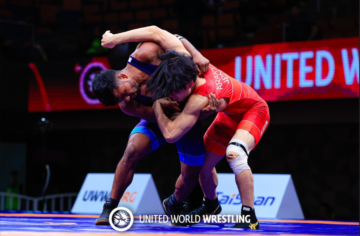 Asian Wrestling: Lalit and Others Compete for Bronze.webp