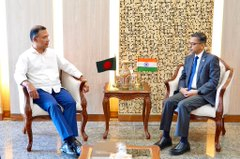 India, Bangladesh Strengthen Ties in Diplomatic Meeting.webp