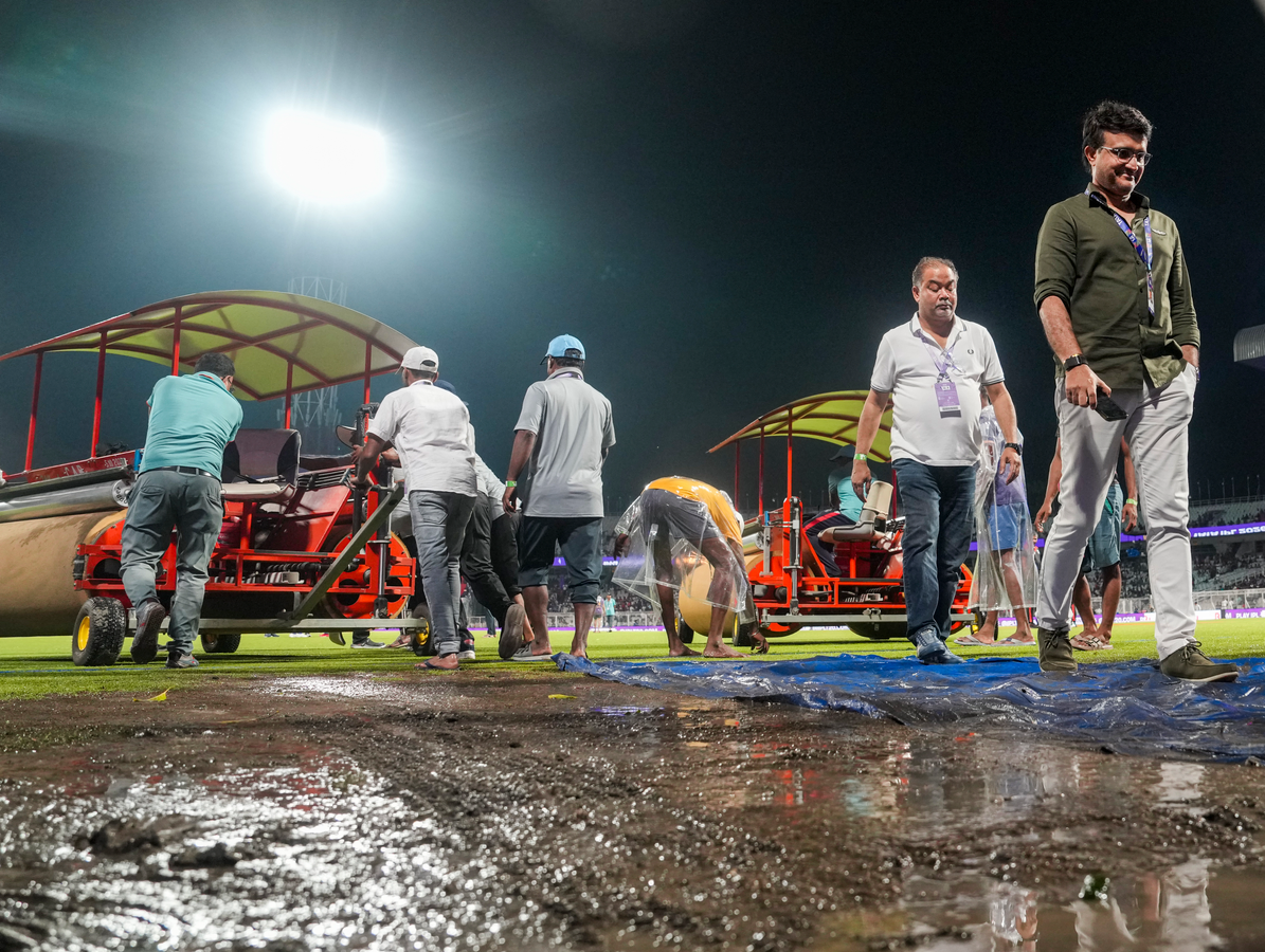 Eden Gardens Under Storm: KKR's Season Begins with a Draw