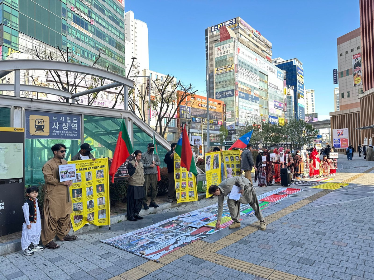 South Korea Protests Human Rights Abuses in Balochistan.webp