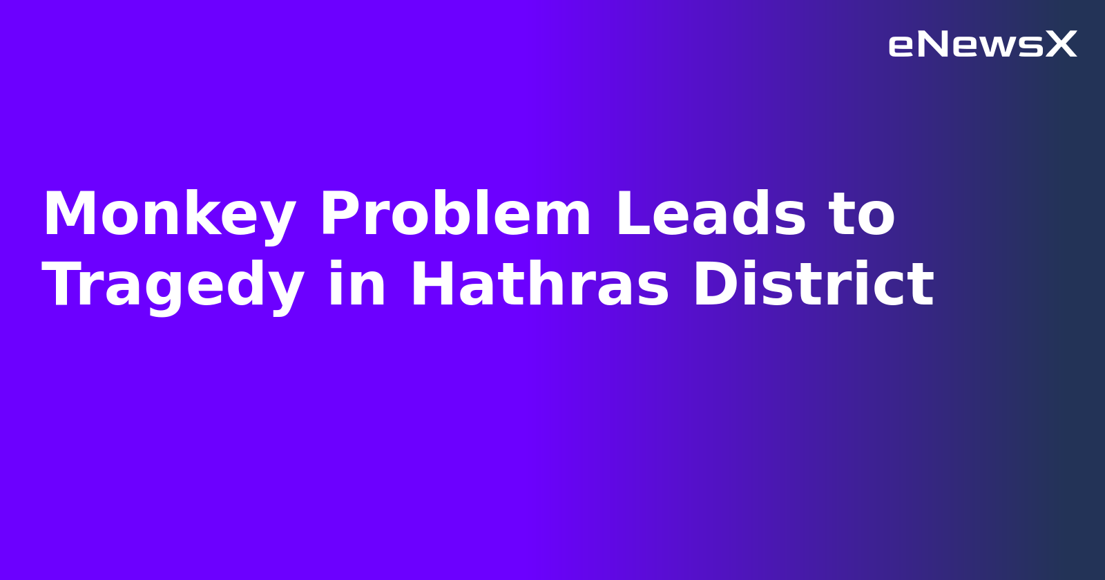 Monkey Problem Leads to Tragedy in Hathras District.webp