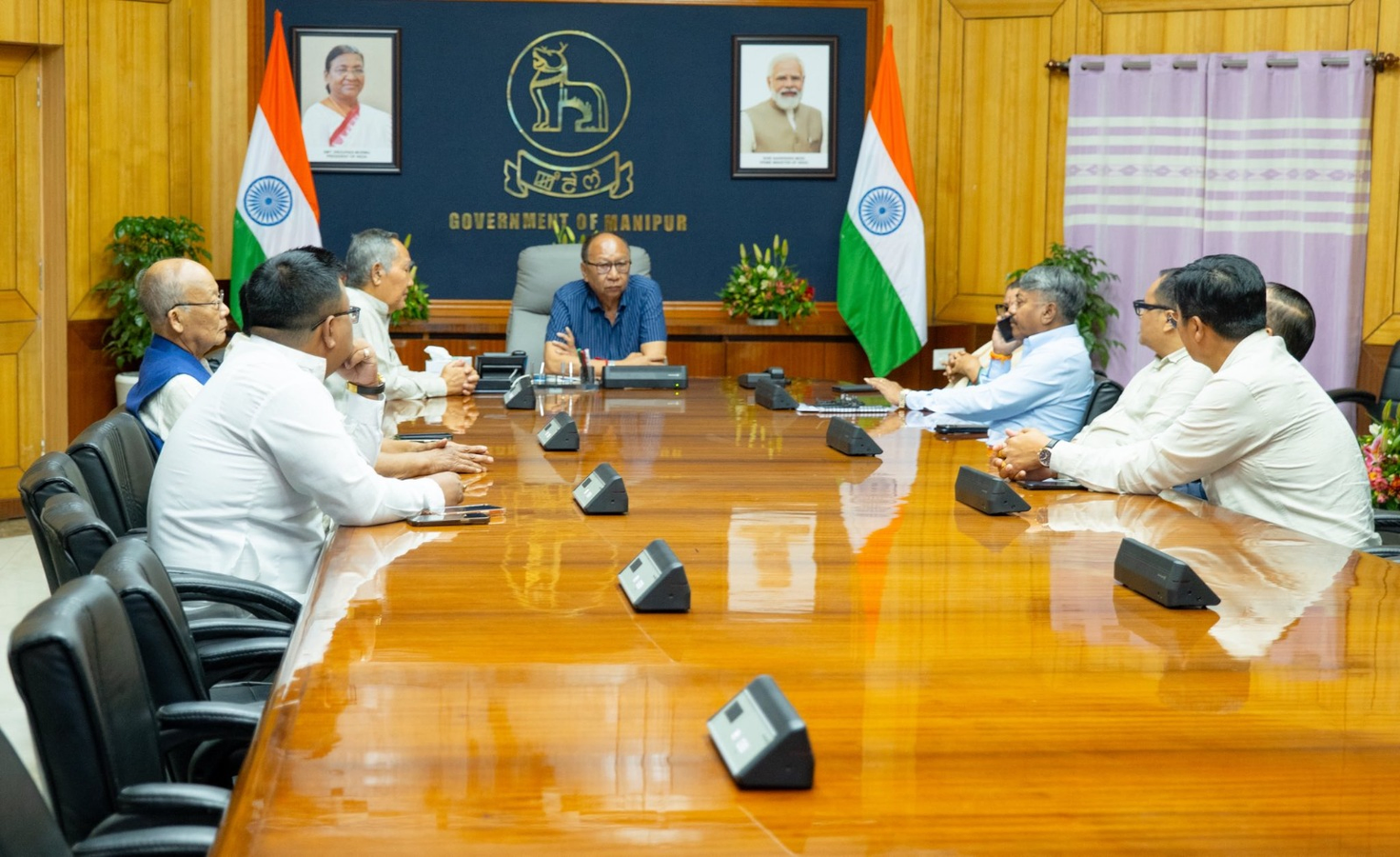 Manipur Leaders Pledge Cooperation After Child Deaths