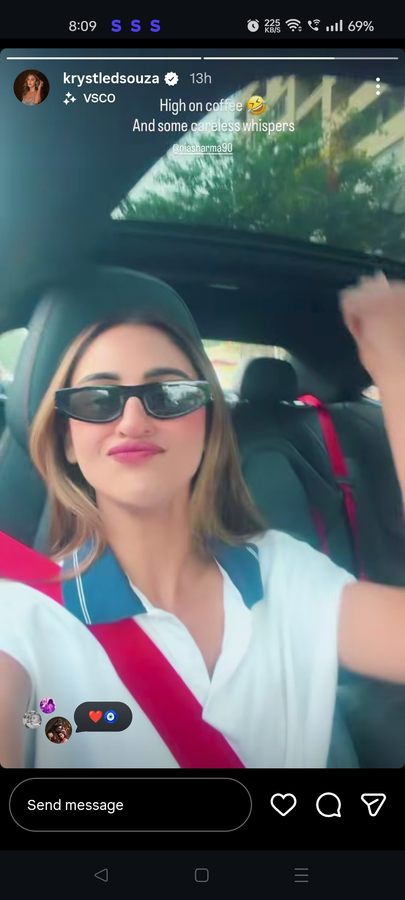 Behind the Scenes: Nia Sharma & Krystle D'Souza's Fun Car Session.webp