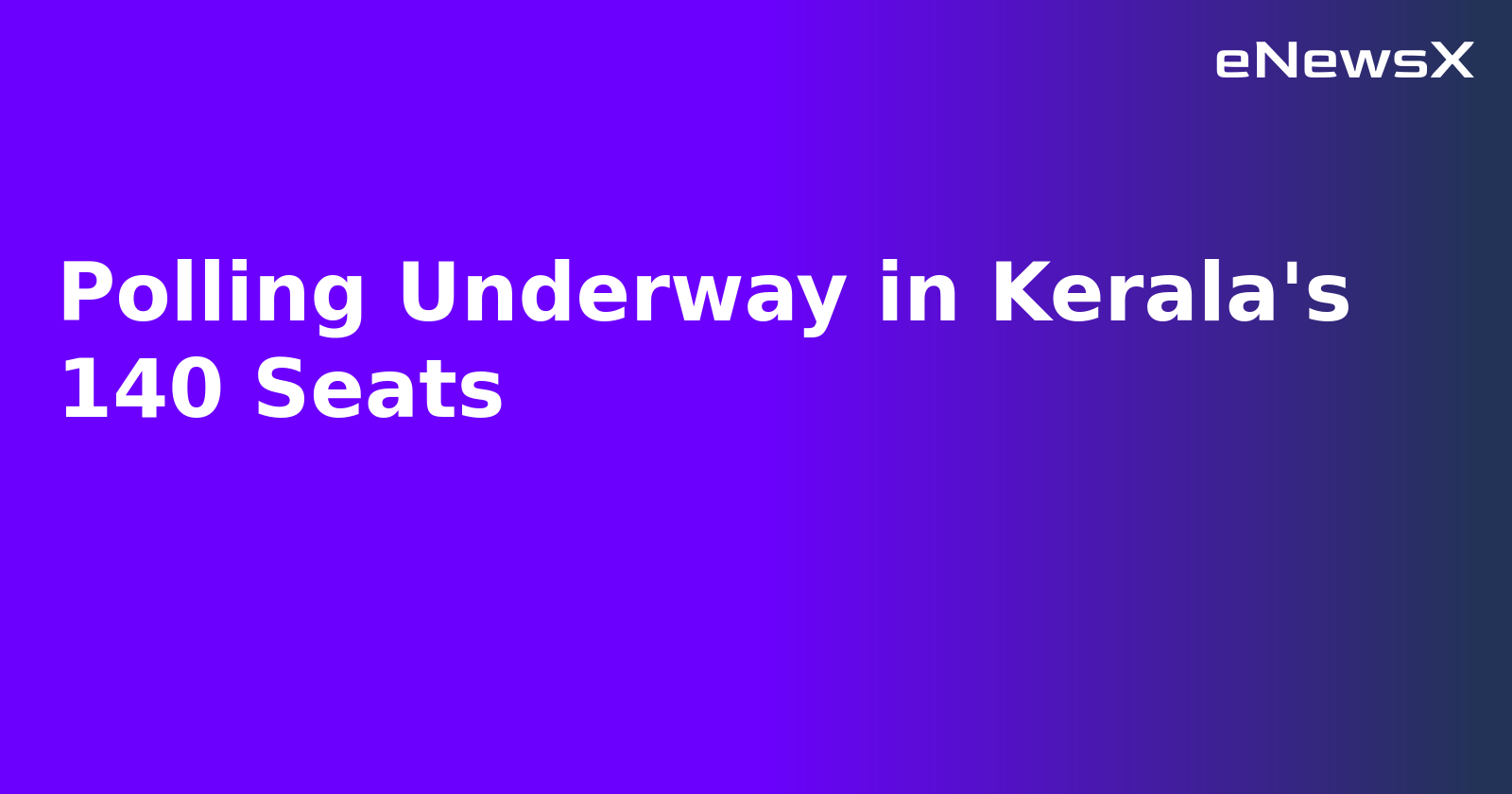 Polling Underway in Kerala's 140 Seats.webp