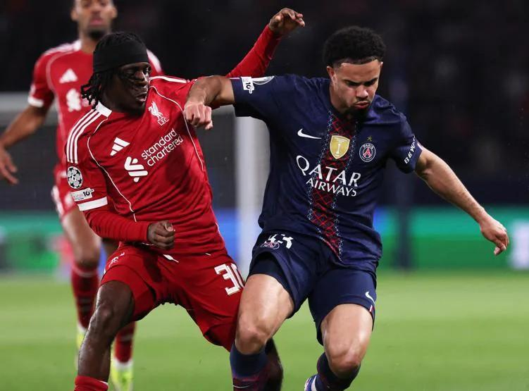 PSG Secures 2-0 Lead Over Liverpool in Champions League.webp