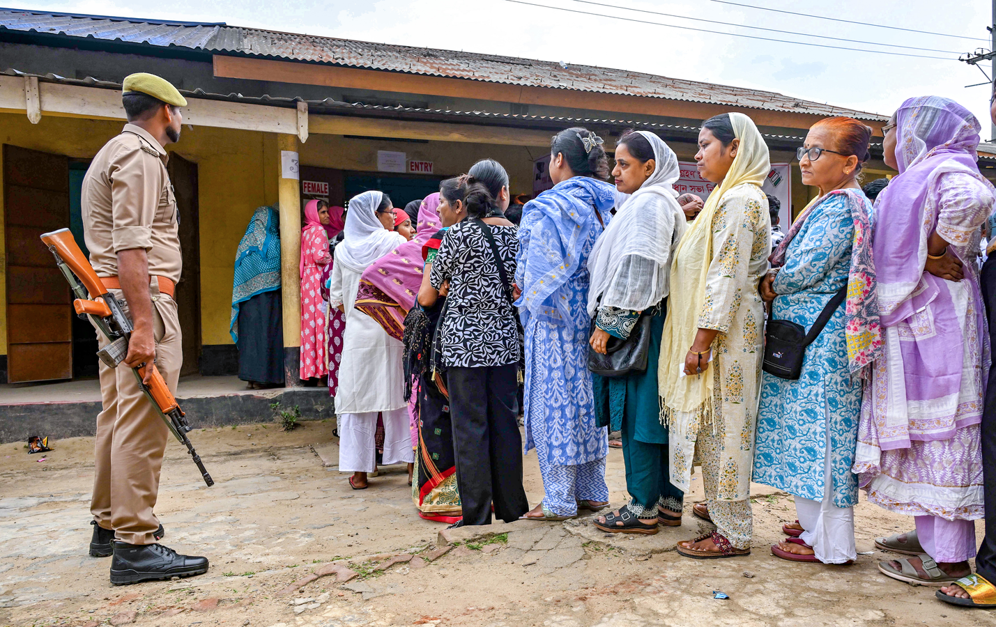 Assam Polling: Voter Turnout Exceeds 75%.webp