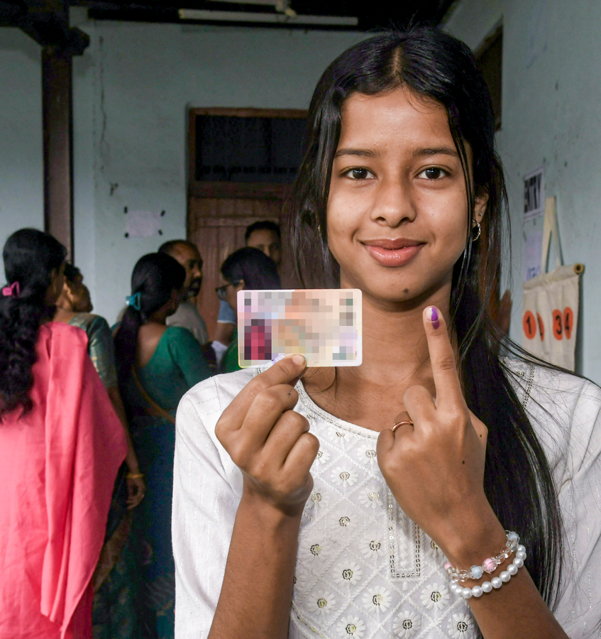 Assam Records Record Voter Turnout: 85.21%