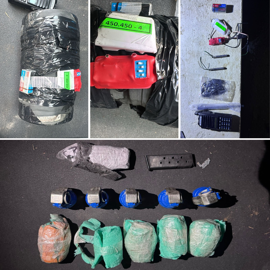 Gurdaspur: Hand Grenades and IED Material Recovered from Terror Module.webp Gurdaspur: Hand Grenades and IED Material Recovered from Terror Module.webp