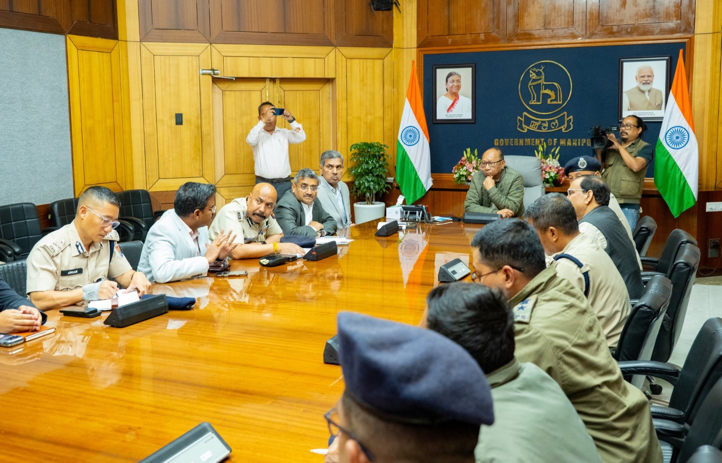 Blast in Manipur: Protests Intensify, CM Reviews Security.webp