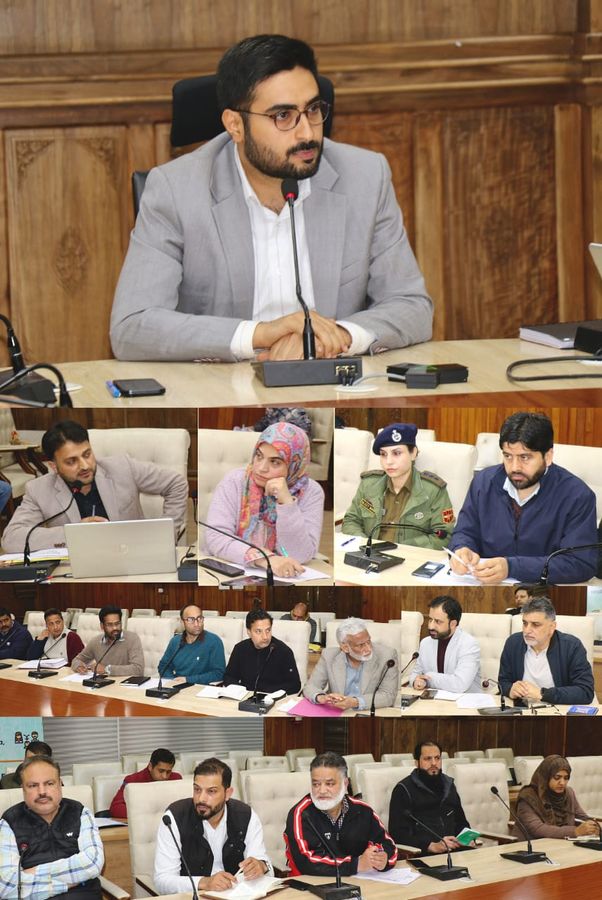 DC Srinagar Reviews Telecom Infrastructure Development