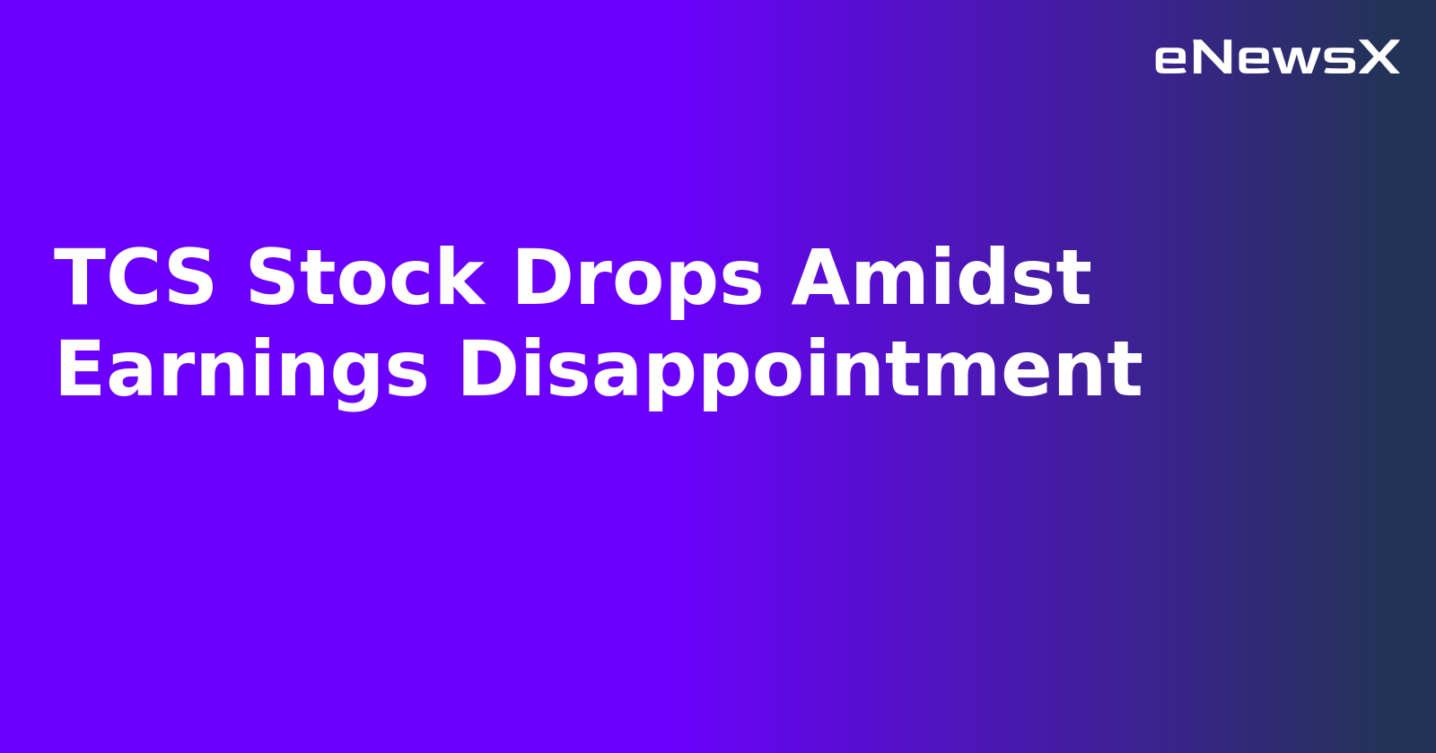 TCS Stock Drops Amidst Earnings Disappointment.webp