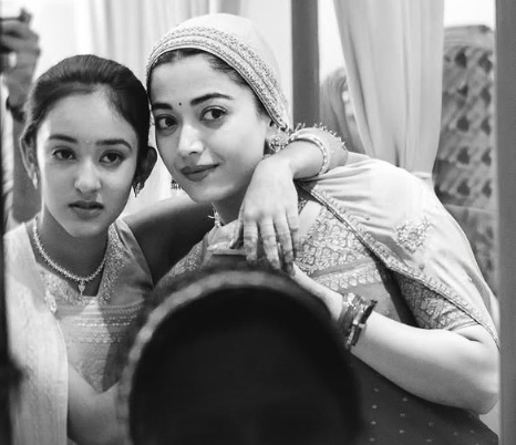 Rashmika Shares Family Moments on Sibling Day.webp