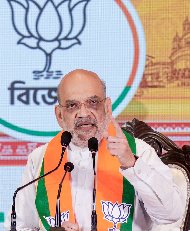 Mamata’s Priorities Questioned as Shah Attacks Bengal’s Economic & Security Issues