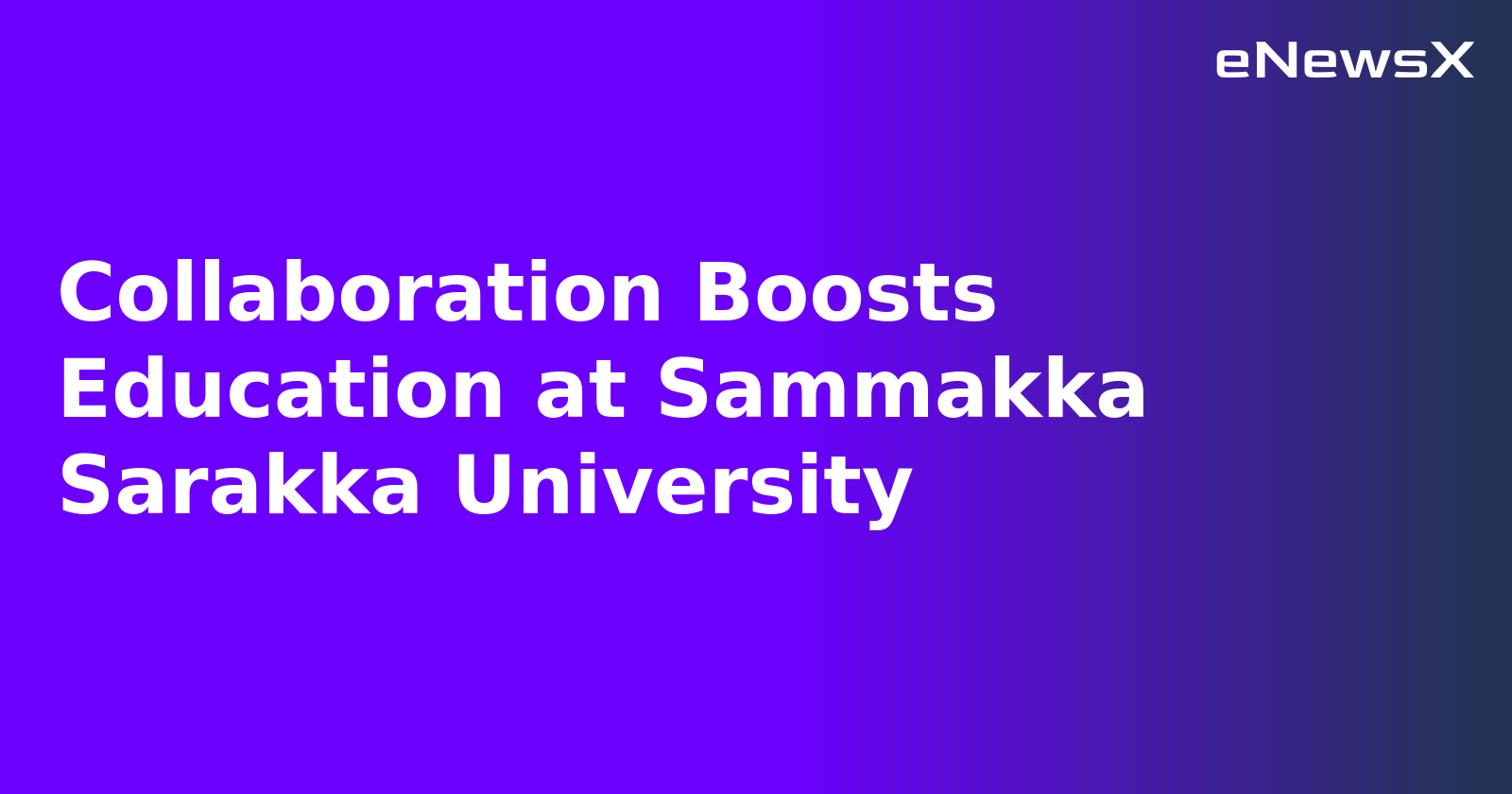 Collaboration Boosts Education at Sammakka Sarakka University.webp