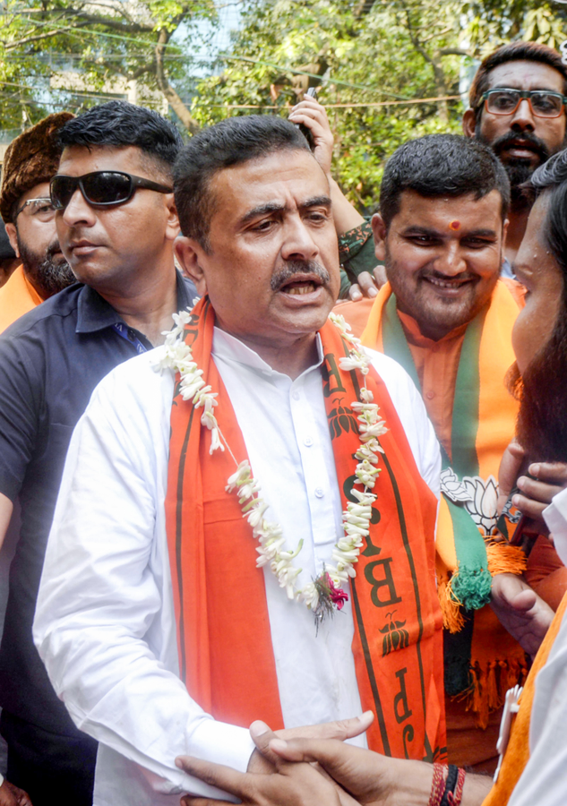 Adhikari Raises ECI Concerns Over Contractual Staff in Kasba Elections.webp