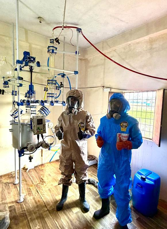 Clandestine Lab Shut Down in Madhya Pradesh; Chemical Haul Confiscated.webp