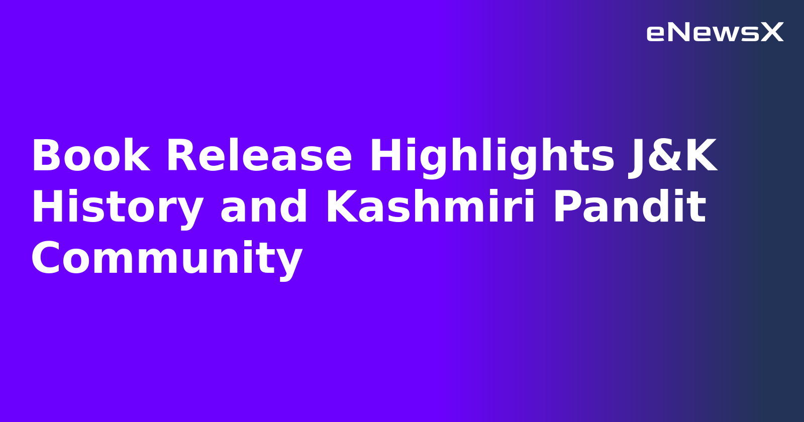 Book Release Highlights J&K History and Kashmiri Pandit Community.webp