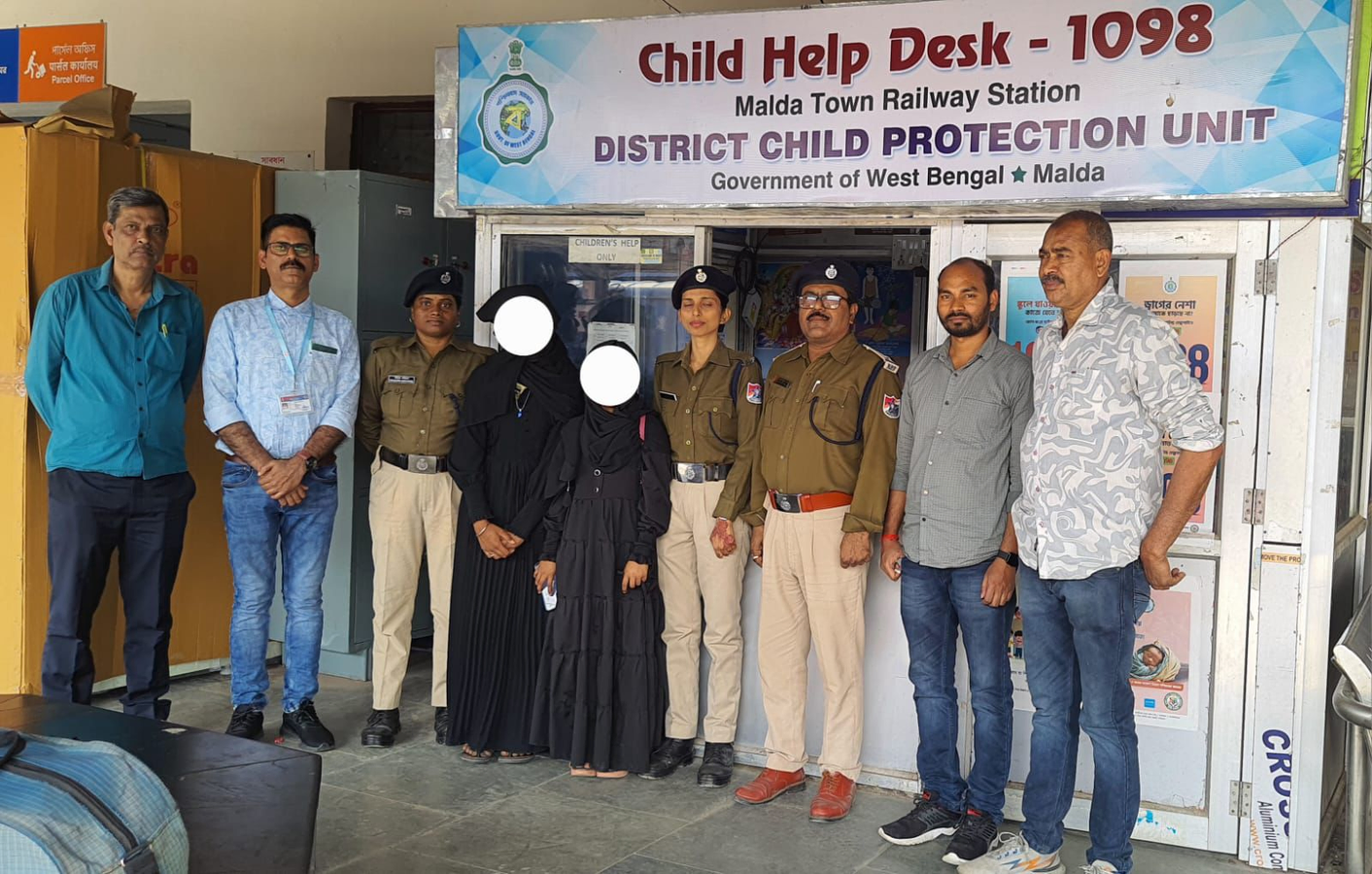 Railway Police Operation Leads to Child Rescue and Arrest at Malda Station.webp