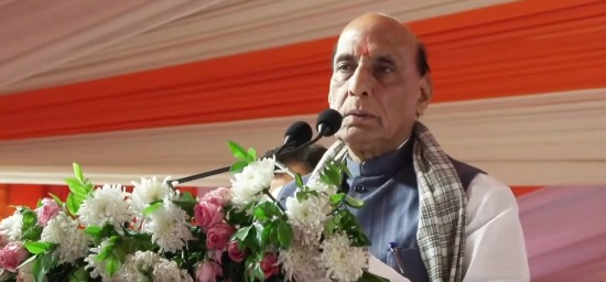 Rajnath Singh Highlights India's Progress and Development.webp