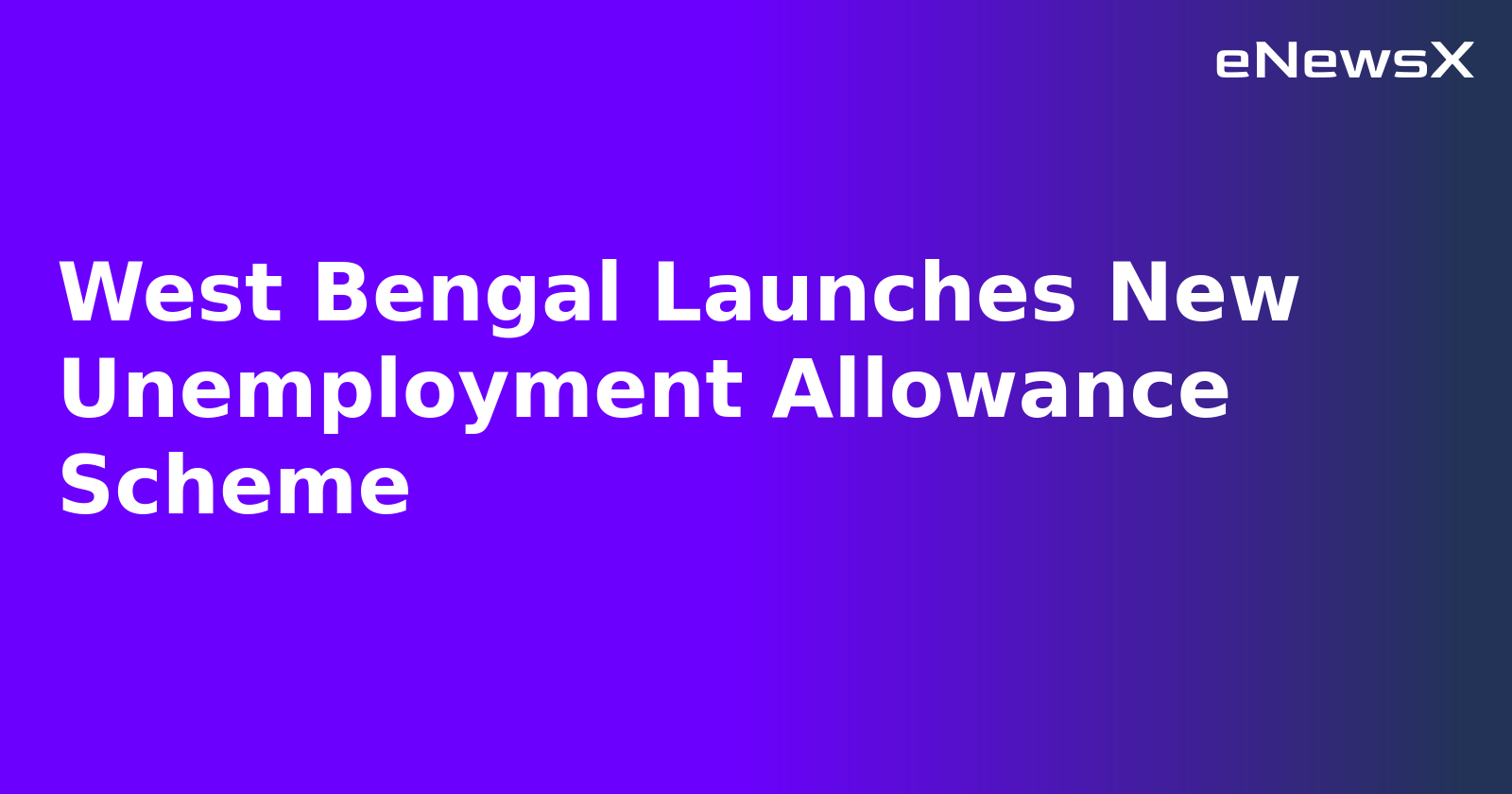 West Bengal Launches New Unemployment Allowance Scheme.webp