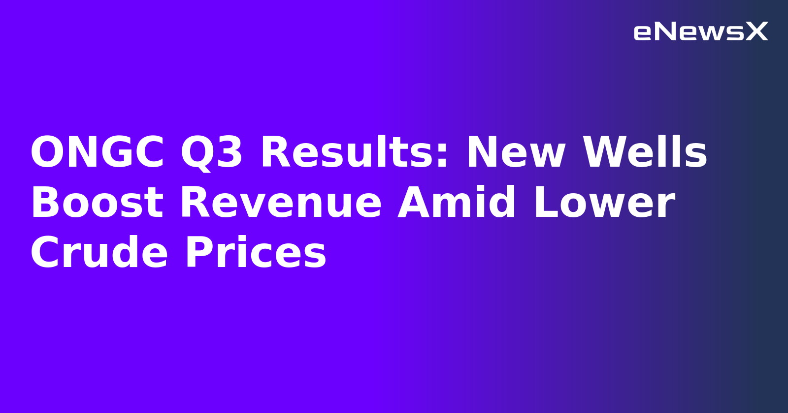 ONGC Q3 Results: New Wells Boost Revenue Amid Lower Crude Prices.webp