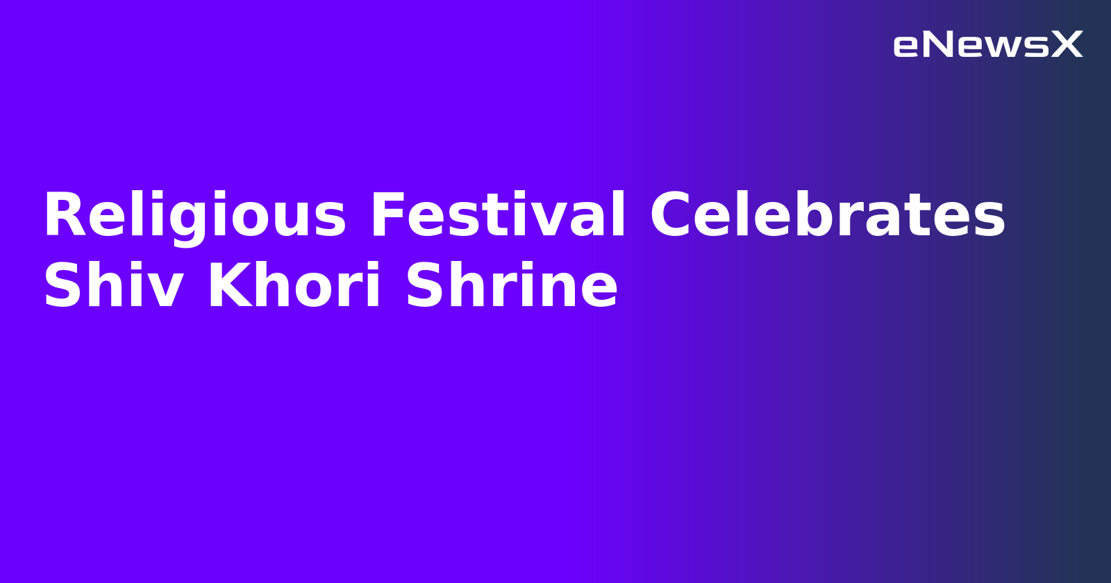 Religious Festival Celebrates Shiv Khori Shrine.webp