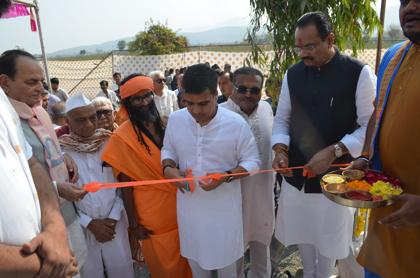 Community Celebrates Temple Restoration and Pays Respects to Martyr.webp