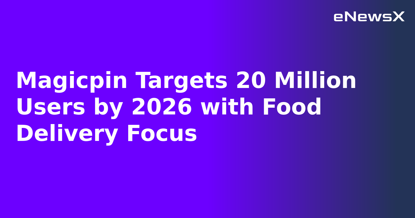 Magicpin Targets 20 Million Users by 2026 with Food Delivery Focus.webp