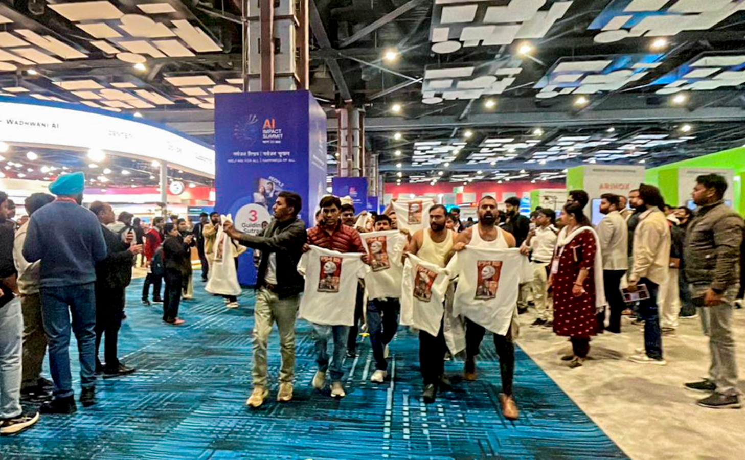 India AI Summit: BJP Criticizes Congress Youth Wing Protest.webp India AI Summit: BJP Criticizes Congress Youth Wing Protest.webp
