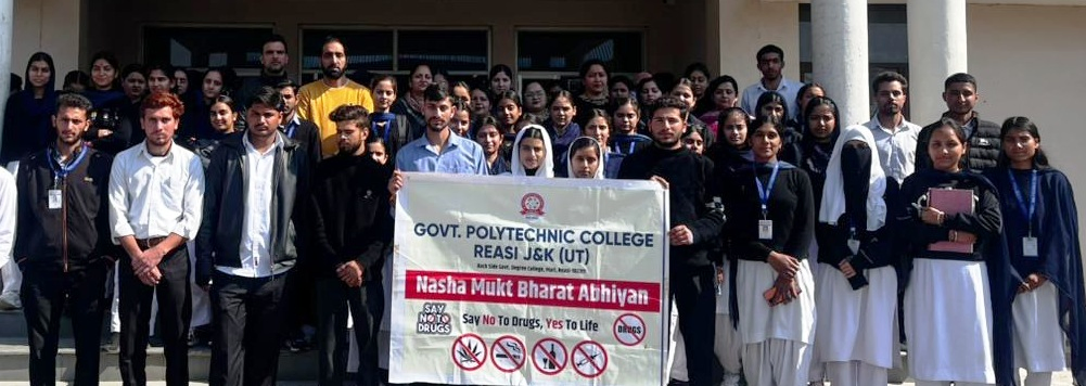 Nasha Mukt Bharat: Awareness Program Held at Reasi Polytechnic.webp